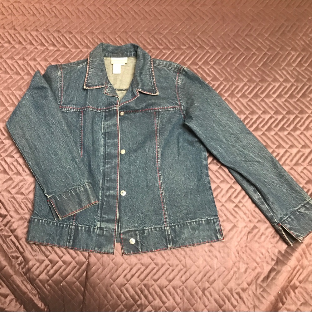 Coldwater Creek Women’s Jean jacket sz S